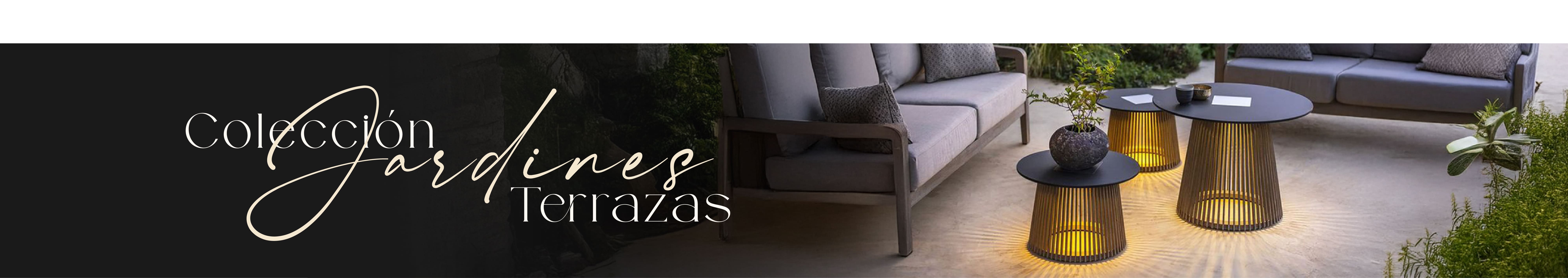 Iluminación exterior y lámparas para terrazas y jardines resistentes a la intemperie